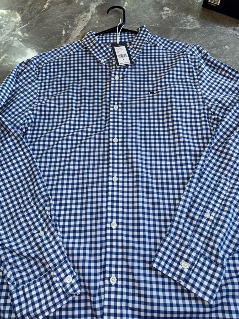 Vineyard Vines Classic Fit‎ Shirt Button Up Long Sleeve Plaid Mens M